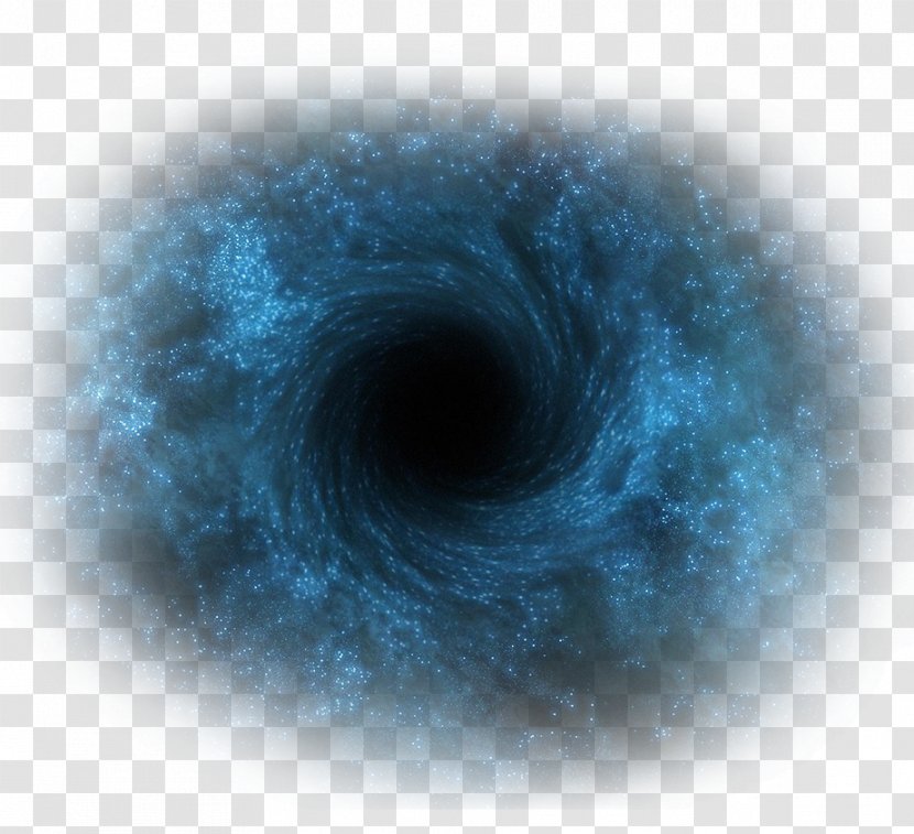 Black Hole - Space - Electric Blue Sky Transparent PNG