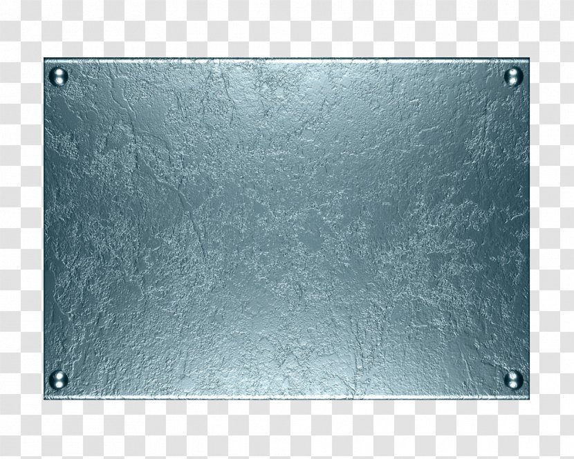 Aluminium Material Metal Computer File - Aluminum Plate High-definition Deduction Transparent PNG