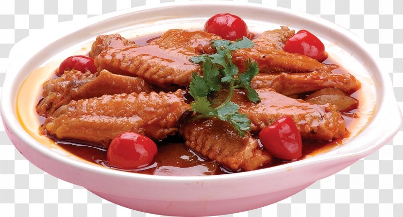 Peking Duck Hot Pot Shark Fin Soup Chinese Cuisine - Konjac Braised Wings Transparent PNG
