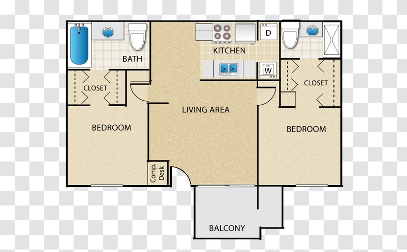The Place At Edgewood Apartments MCLife Tucson Creekside Canyon Ridge - North - Apartment Transparent PNG