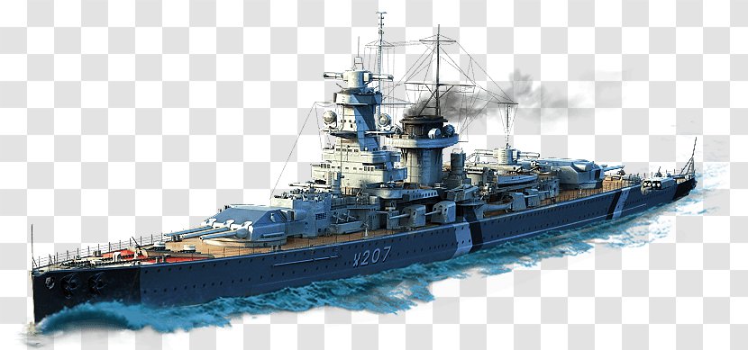 World Of Warships Battleship Destroyer Navy - Protected Cruiser - War Ship Transparent PNG