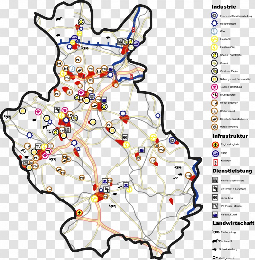 Ostwestfalen-Lippe Paderborn Economy - Tree - Cartoon Transparent PNG