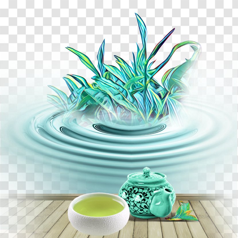 Green Tea Poster - Life Transparent PNG