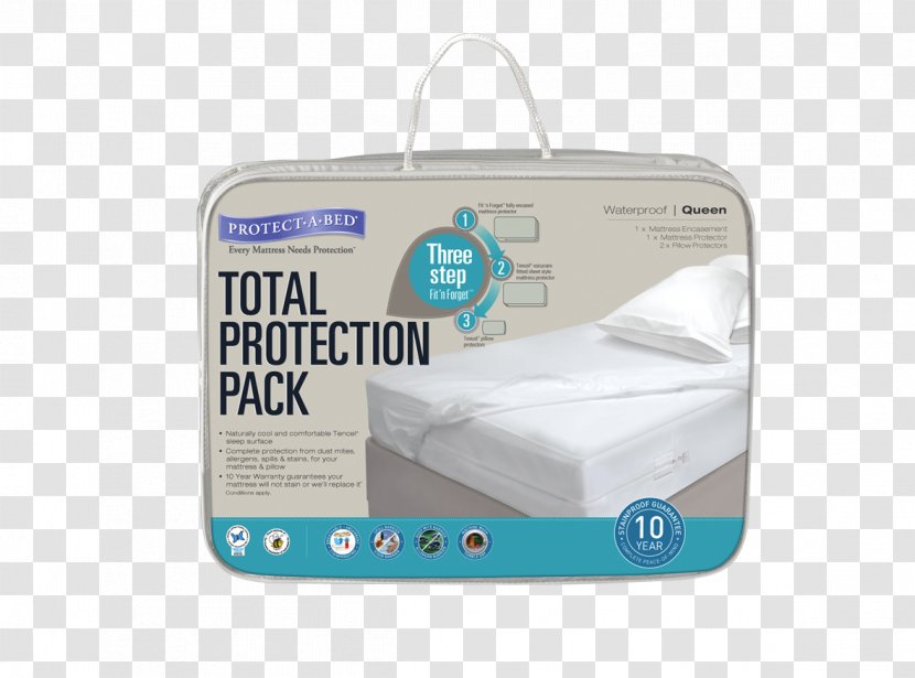 Protect-A-Bed Mattress Pillow Furniture - Protection Of Protective Gear Transparent PNG