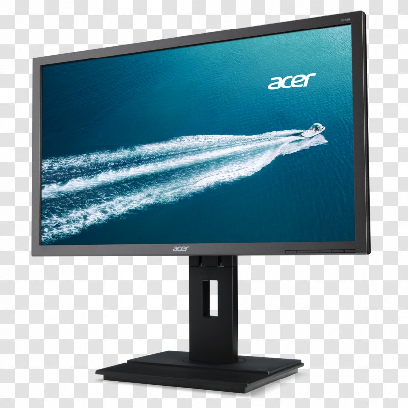 Computer Monitors Digital Visual Interface LED-backlit LCD 1080p Liquid-crystal Display - Advertising Transparent PNG