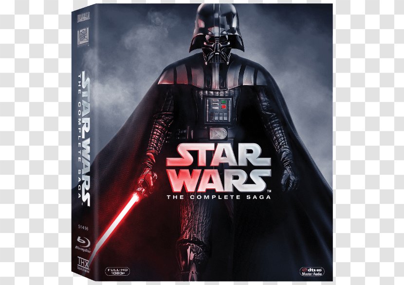 Blu-ray Disc Lego Star Wars: The Complete Saga Film DVD - Brand - Ray Transparent PNG