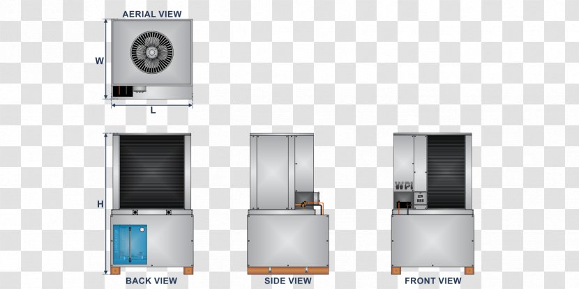 Water Chiller Evaporative Cooler Home Appliance Air Conditioning - Hvac Transparent PNG