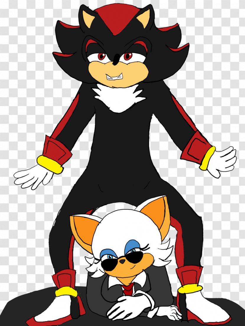 Shadow The Hedgehog Rouge Bat Doctor Eggman Knuckles Echidna Ariciul Sonic - Dog Like Mammal Transparent PNG