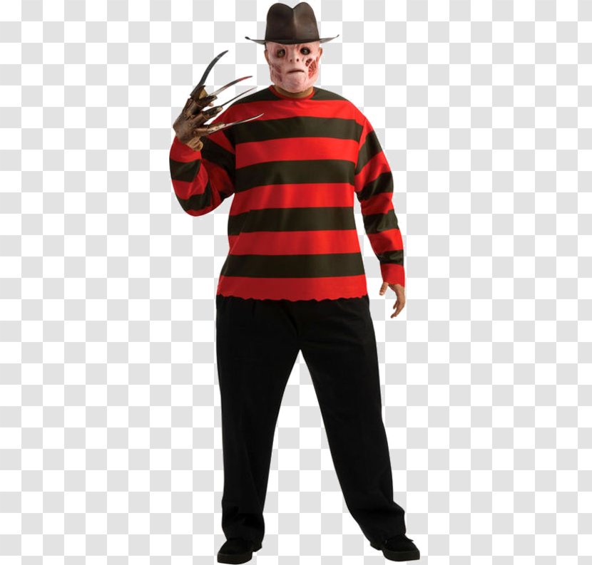 Costume Party Freddy Krueger Halloween Sweater - Shirt - Kruger Transparent PNG