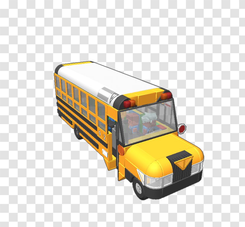 School Bus Model Car Motor Vehicle - Yellow Transparent PNG