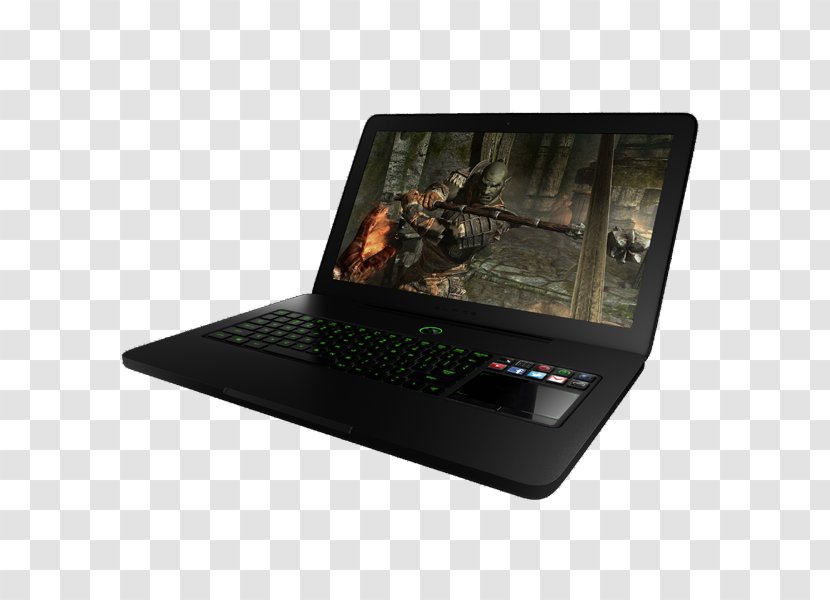 Laptop Computer Keyboard Gaming Gamer Razer Inc. - Razor Blade Transparent PNG