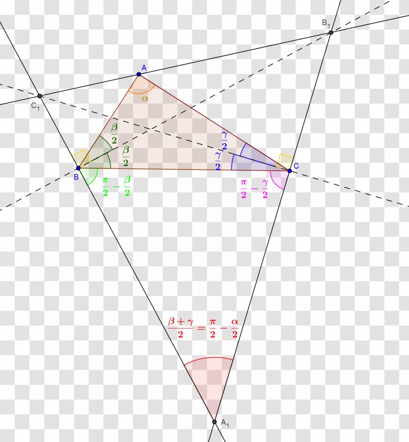 Triangle Line Point Area Transparent PNG