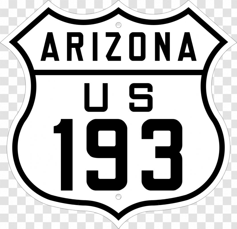 Arizona T-shirt Logo U.S. Route 66 Uniform - Text Transparent PNG
