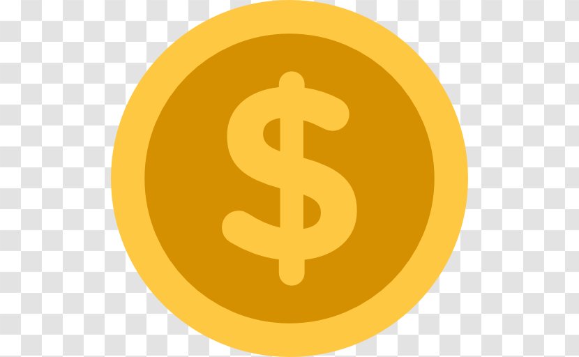 Text Yellow Circle Icon - Michaels - Coin Image Transparent PNG