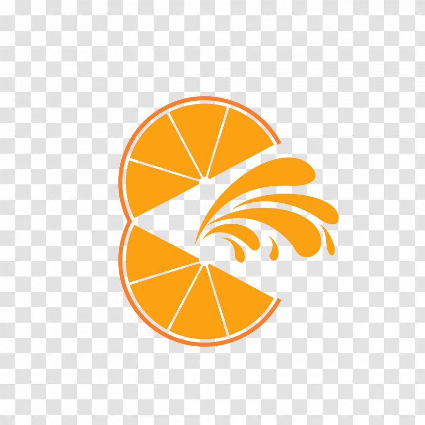 Orange Juice Logo Brand - Public Domain Transparent PNG