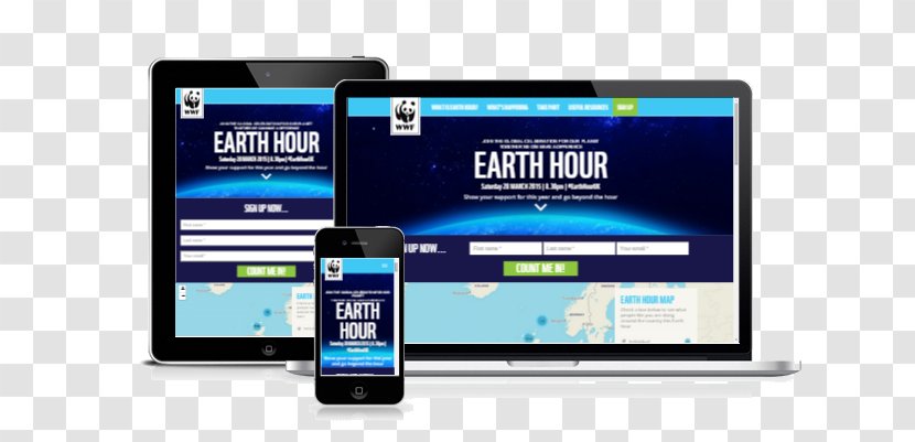 Display Device Advertising Electronics - System - Earth Hour Transparent PNG