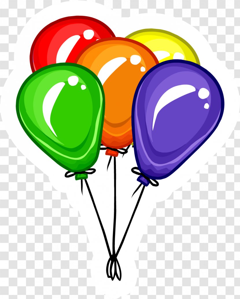 Bunch O Balloons Image Clip Art Illustration - Balloon - Black And White Mylar Transparent PNG