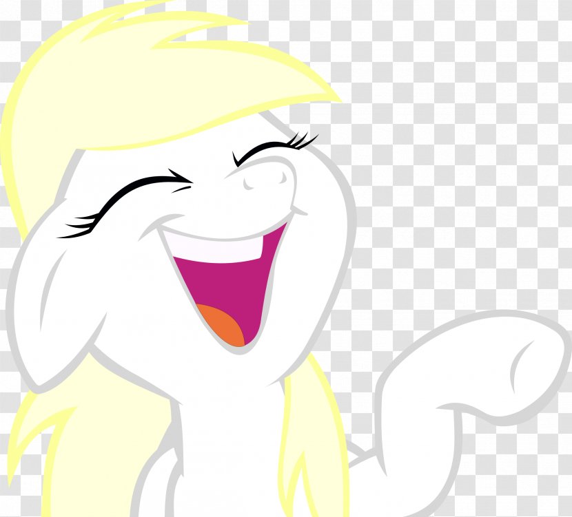 Pony Smile Face Woman - Tree - Laughing Transparent PNG