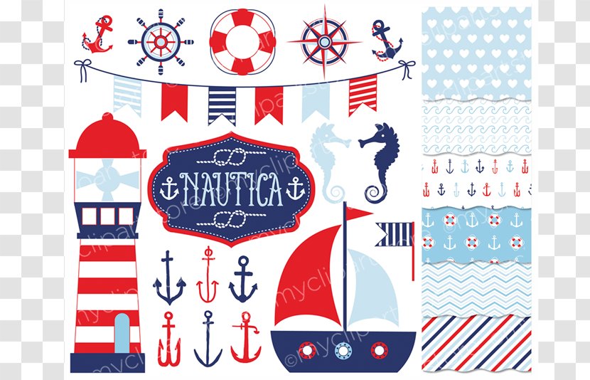 Baby Shower Nautica Sailor Seamanship - Birthday - Party Transparent PNG