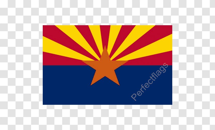 Flag Of Arizona State Hat Vector Graphics - Yellow Transparent PNG