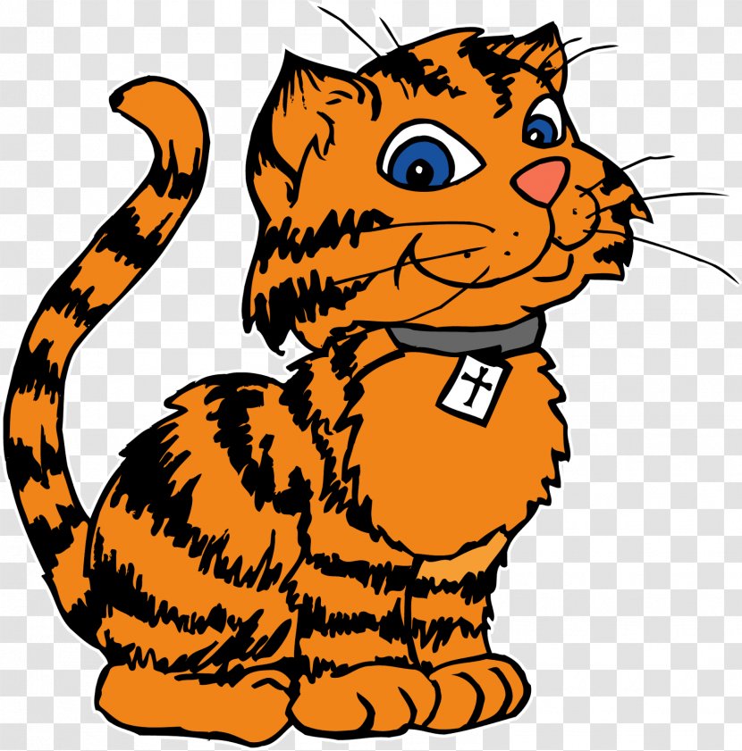 Whiskers Kitten Cat Garfield Holy Family Parish - Animal Figure Transparent PNG