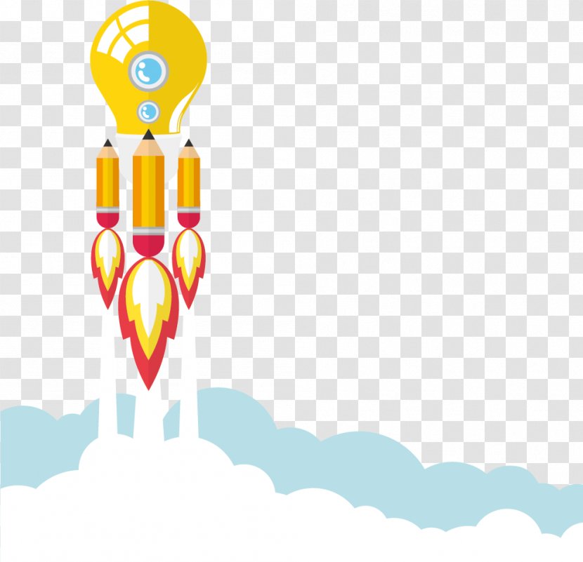 Visual Arts Creativity Clip Art - Vector Creative Rocket Transparent PNG