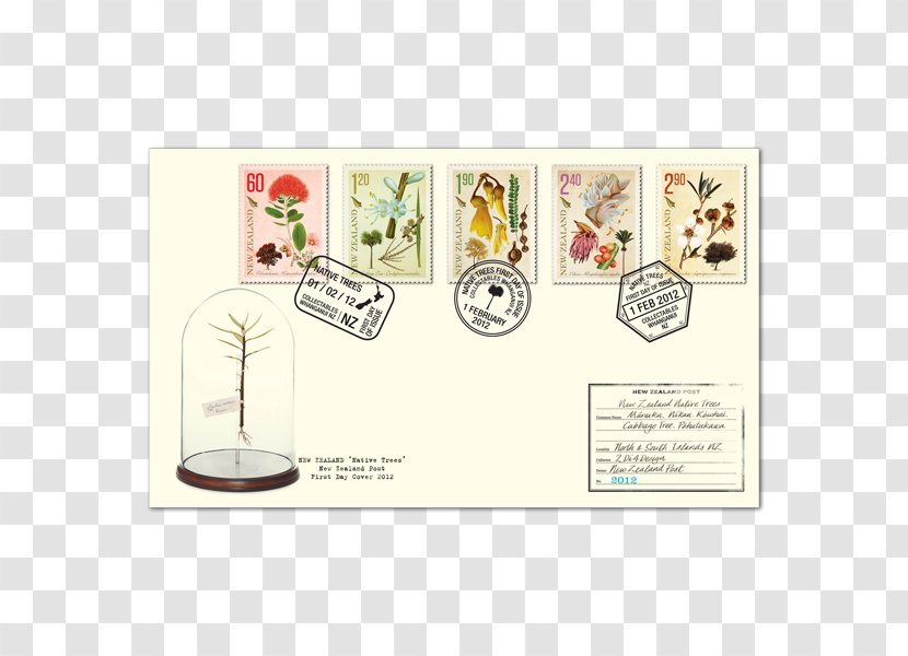 Postage Stamps Tree Department Of Conservation New Zealanders 2Di4Design - Affixed Transparent PNG