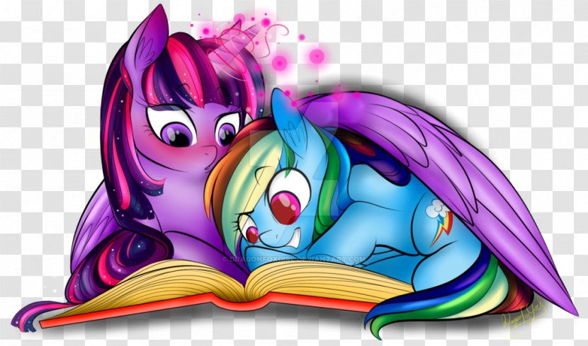 Rainbow Dash Twilight Sparkle Pinkie Pie Pony Rarity - Silhouette - Lovely Transparent PNG