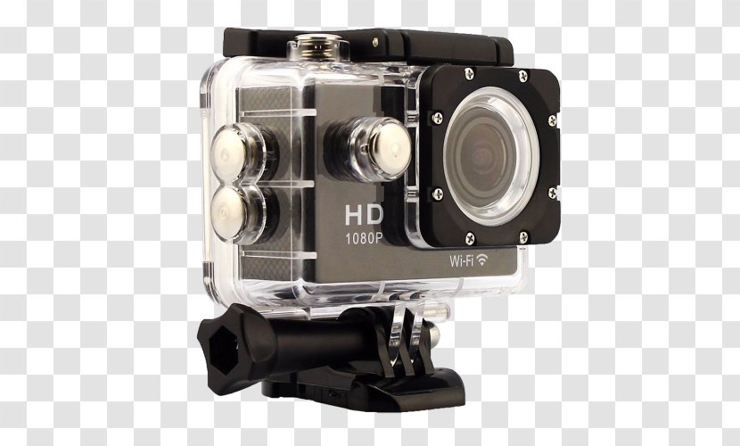 Action Camera 1080p GoPro Camcorder - Lens Transparent PNG
