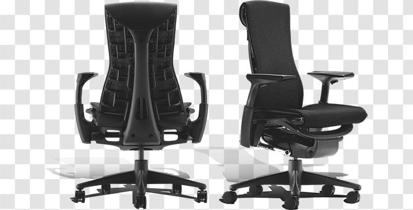 Office & Desk Chairs Aeron Chair Herman Miller Furniture - Bill Stumpf Transparent PNG