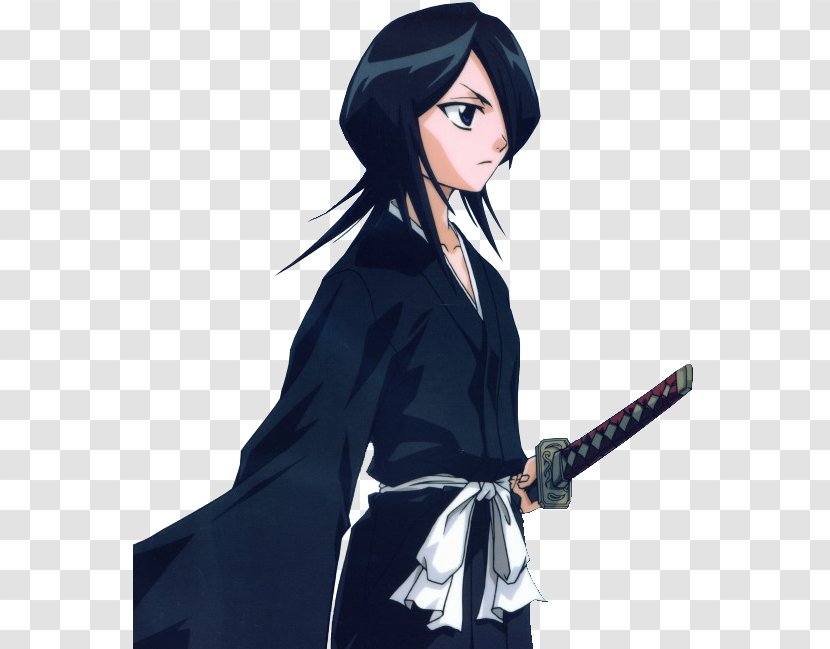 Rukia Kuchiki Ichigo Kurosaki Renji Abarai Byakuya Tier Harribel - Watercolor Transparent PNG