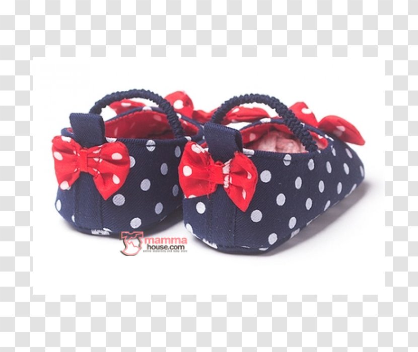 Footwear Shoe Polka Dot Clothing Accessories Pattern - Baby Shoes Transparent PNG