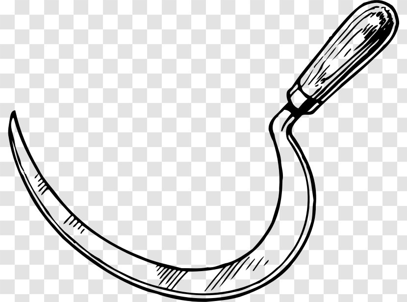 Hammer And Sickle Death Clip Art - Scythe Transparent PNG