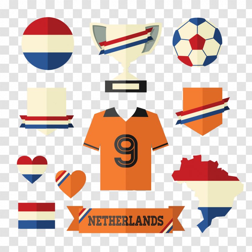 Netherlands National Football Team Icon - Text - Dutch Transparent PNG