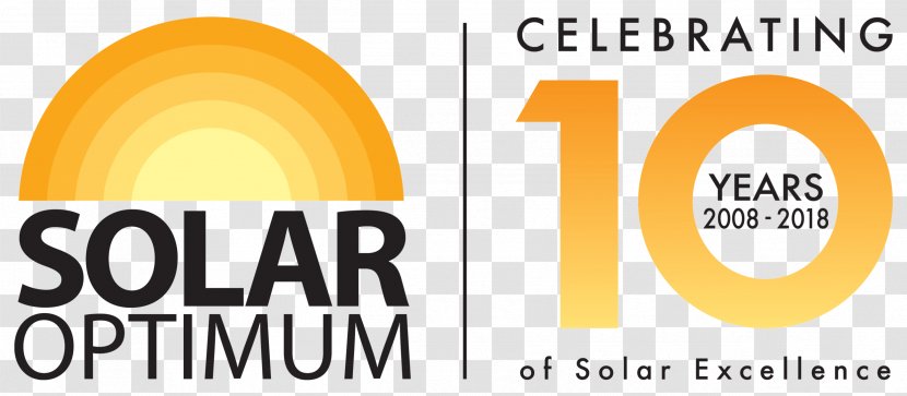 Solar Optimum, Inc. Power Renewable Energy - 10 Years Of Excellence Transparent PNG