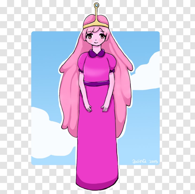 Cartoon Finger Pink M Legendary Creature - Frame - Fat Princess Bubblegum Transparent PNG