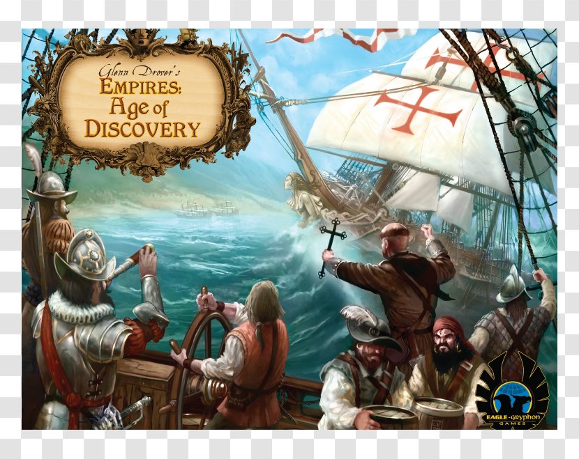 Age Of Empires III Glenn Drover's Empires: The Discovery Twilight Struggle Eagle-Gryphon Games Deluxe Edition Board Game Transparent PNG
