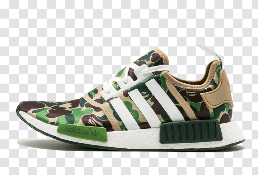 A Bathing Ape Adidas Yeezy Fashion Olive - Tennis Shoe Transparent PNG