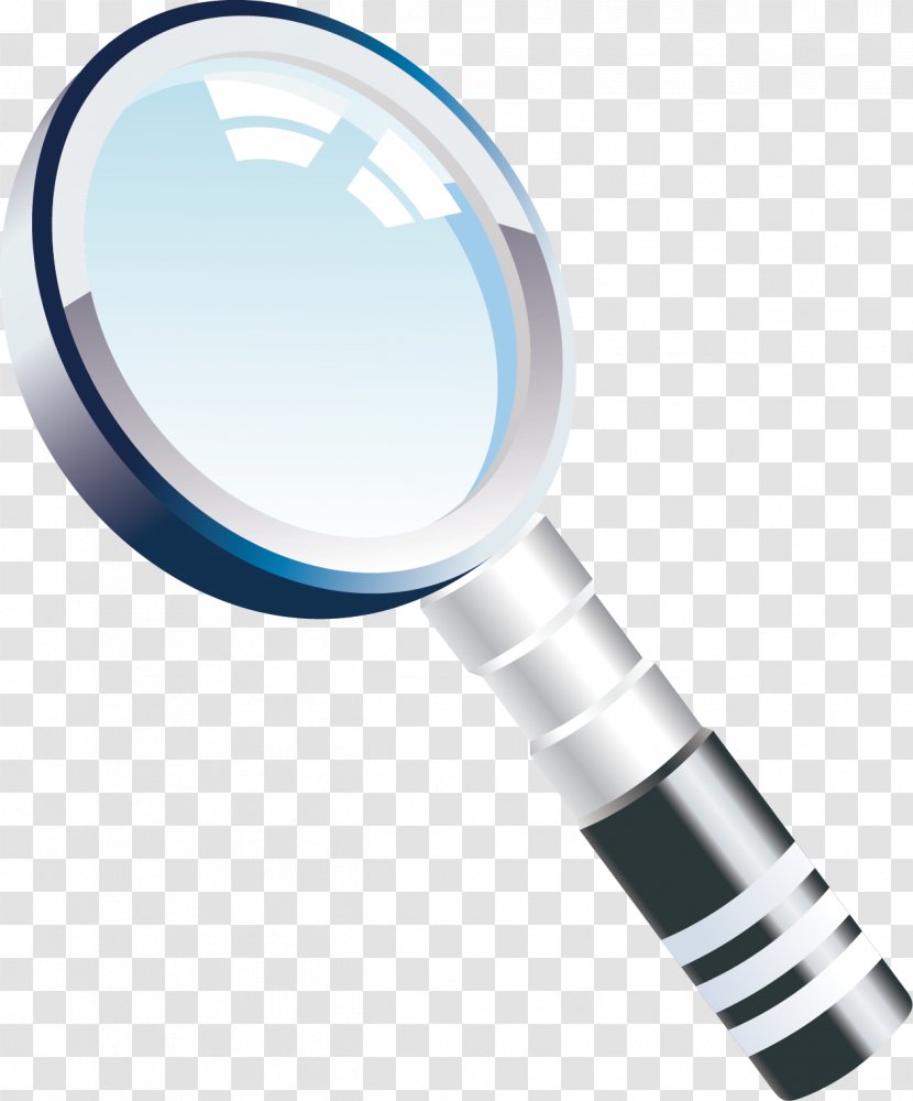 Magnifying Glass - Vector Material Transparent PNG