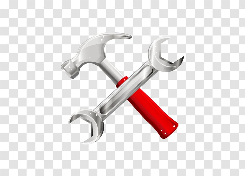 Hammer Wrench - Vector X Shape Transparent PNG