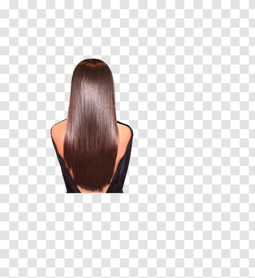 Brazilian Hair Straightening Keratin Hairstyle - Long Transparent PNG