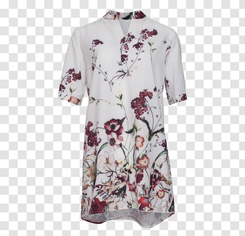 Blouse Sleeve T-shirt Dress Tunic - Fashion Transparent PNG