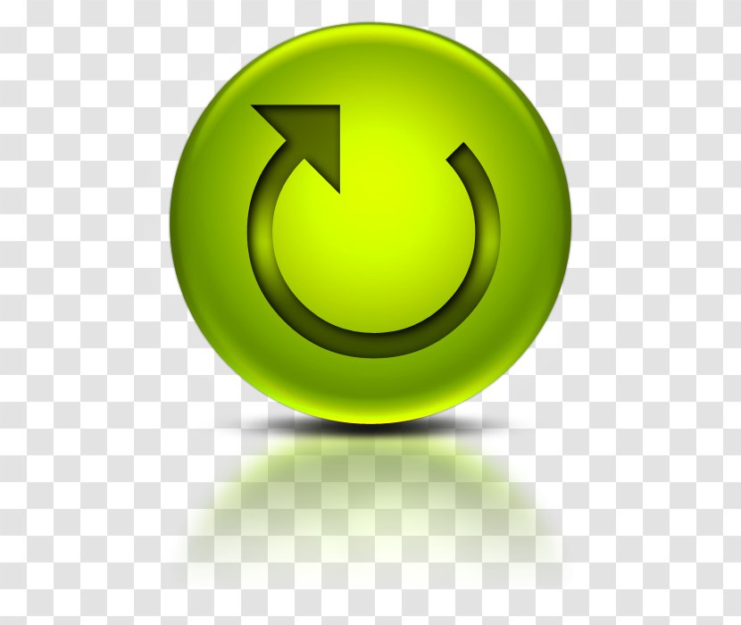 Reset Button Desktop Wallpaper - Green - Restart Transparent PNG