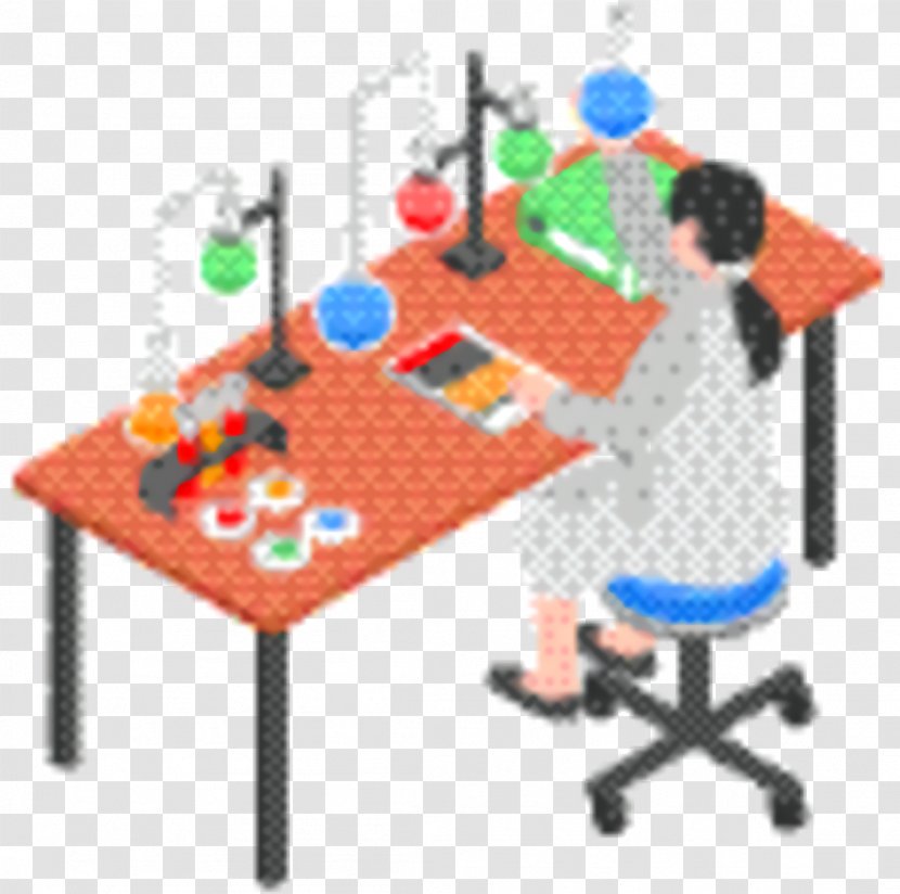 Table Cartoon - Furniture - Toy Playset Transparent PNG