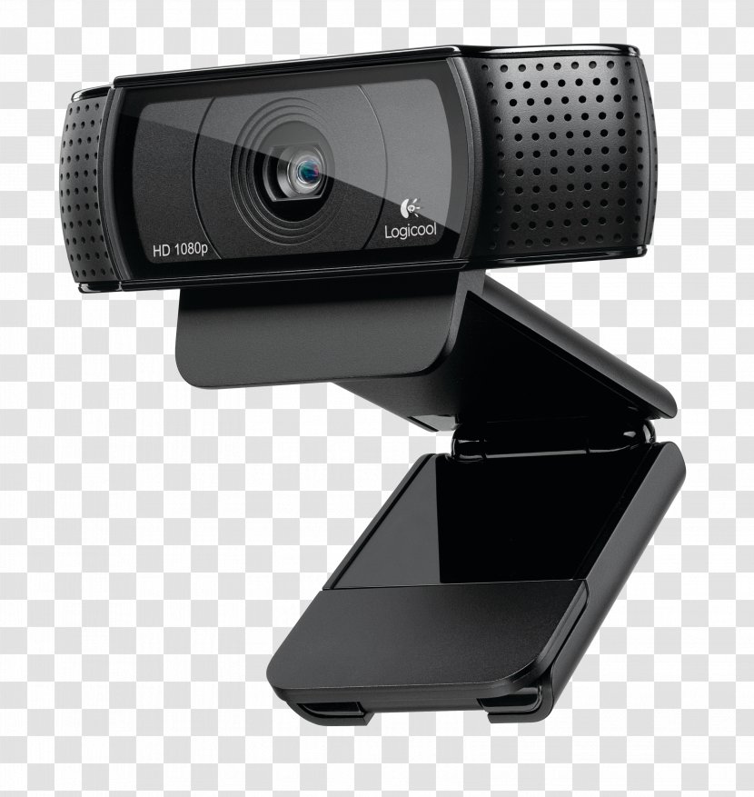 Logitech C920 Pro Webcam 1080p Camera - Technology Transparent PNG