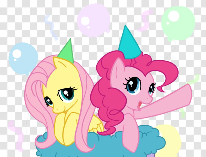 Fluttershy Applejack Pony Pinkie Pie DJ Suki - Flower - Birthday Card The Little Prince Story Transparent PNG