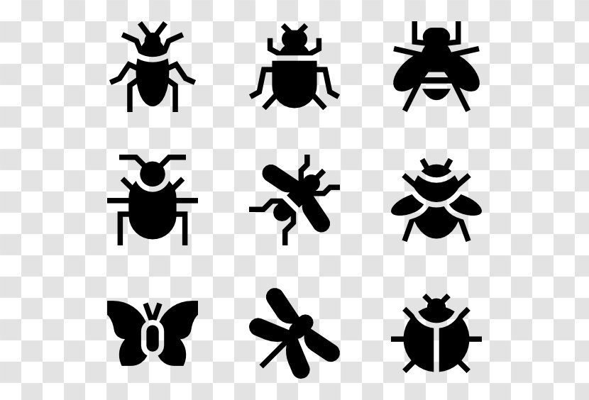 Insect Sprite - Black And White - Monochrome Photography Transparent PNG
