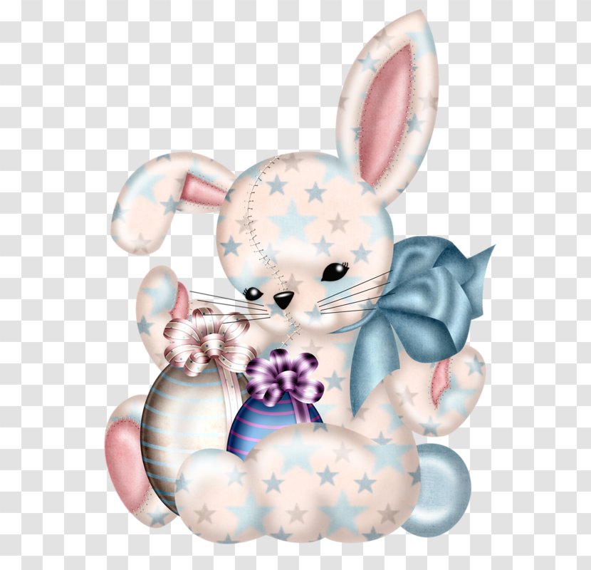 Easter Bunny Rabbit Illustration - Speech Balloon - Cute Transparent PNG