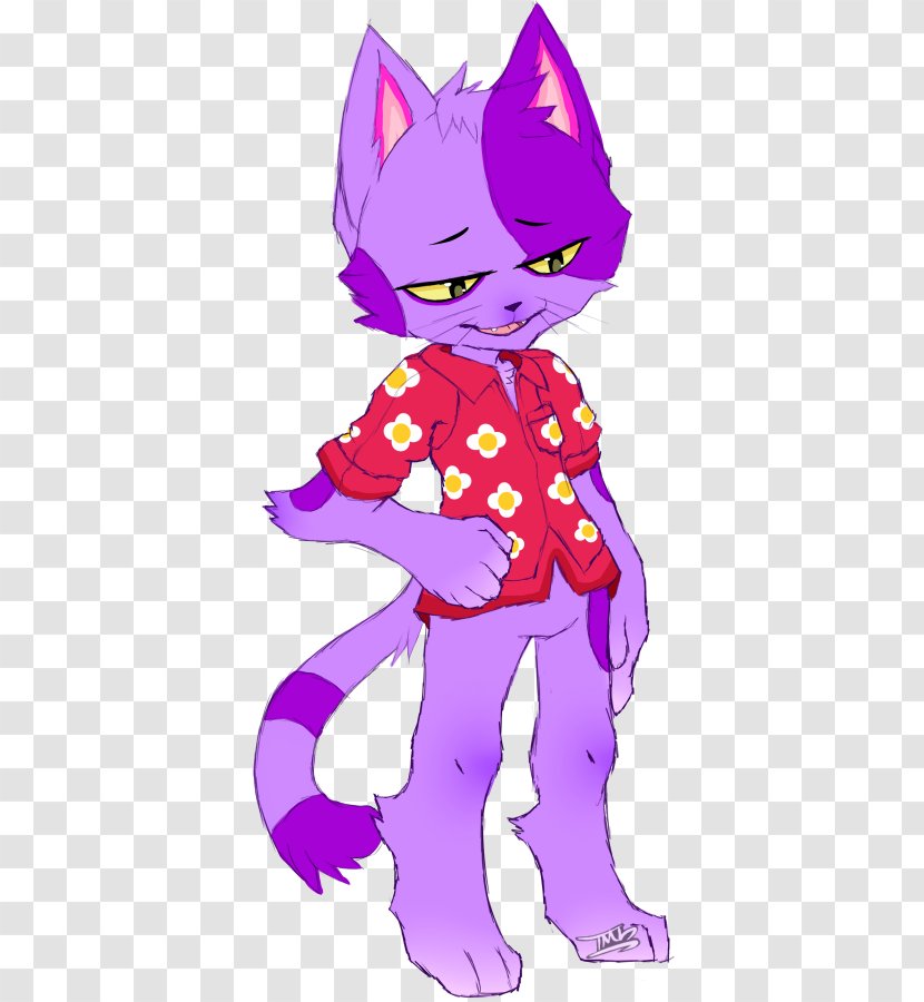 Cat Animal Crossing: New Leaf Art Kitten - Silhouette - Crossing Fan Transparent PNG