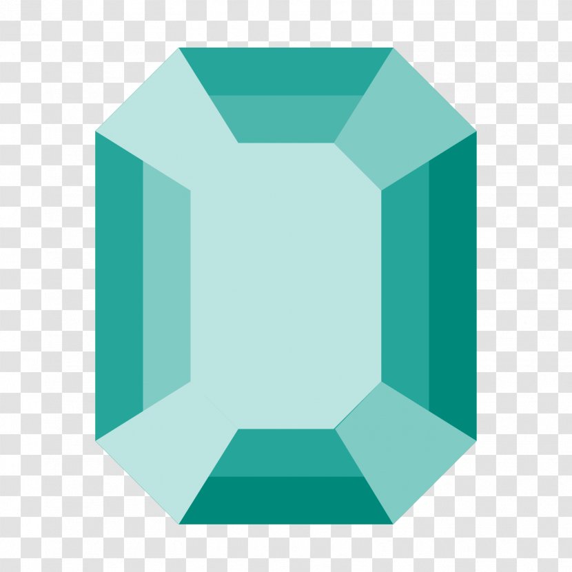 Emerald Download Clip Art - Turquoise Transparent PNG